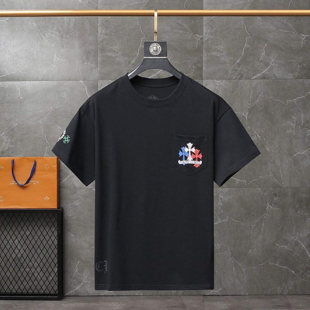 Chrome Hearts 2023 new  round neck T-shirt